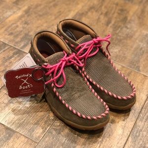 Twisted X Women’s Shoes Boots Pink Breast Cancer 7